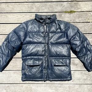 Item 27 brown label north face puffer size M